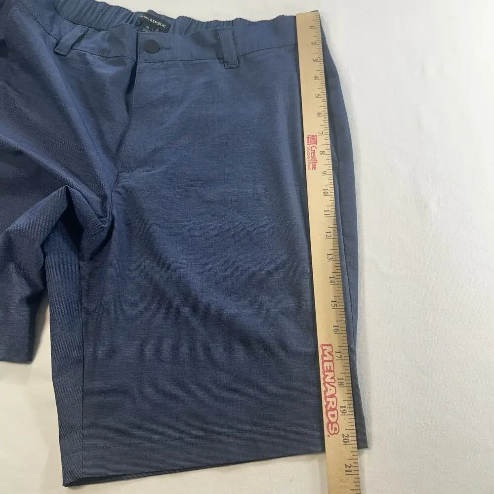 Banana Republic Core Temp Performance Shorts Size 36 Elastic Waist - 9